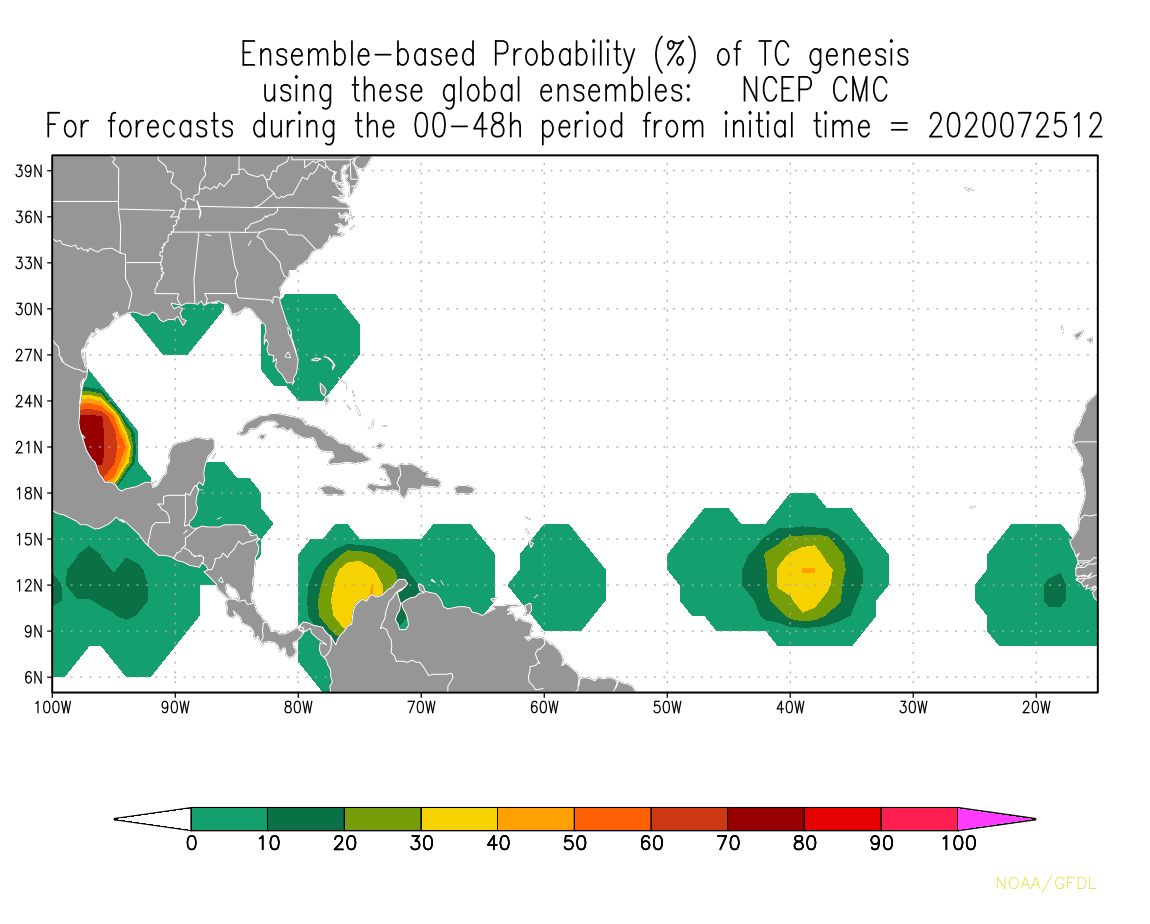 Invest 99L 2020 Hurricane Season - Track The Tropics - Spaghetti Models ...