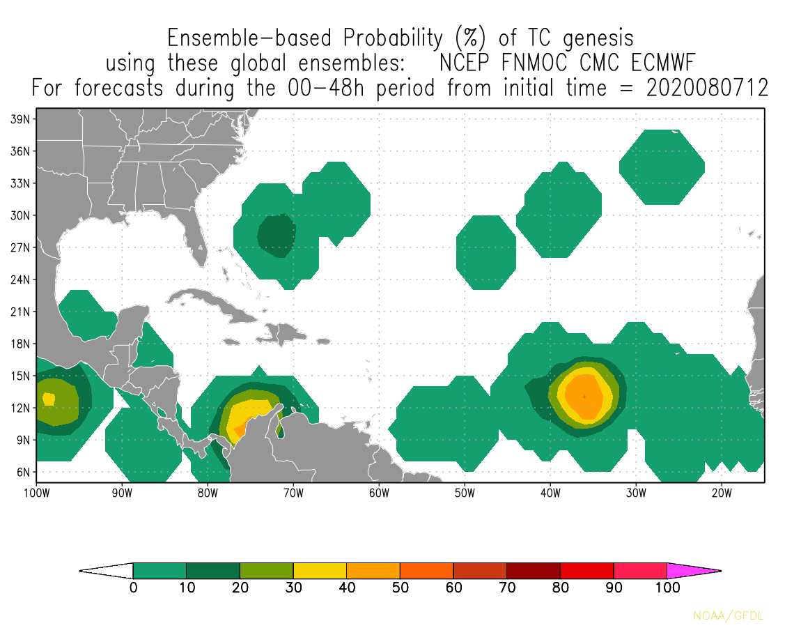 Invest 95L 2020 Hurricane Season Track The Tropics Spaghetti Models