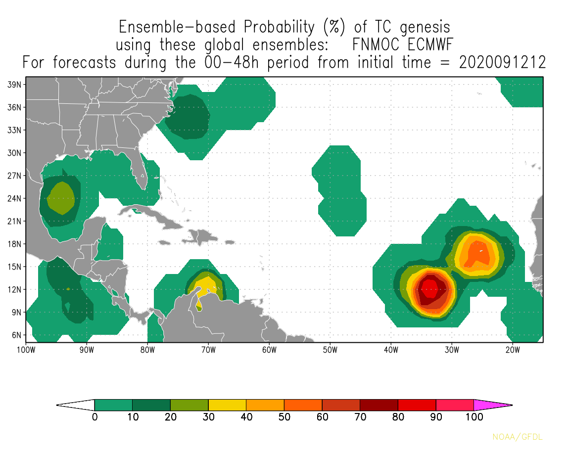 Invest 94L 2020 Hurricane Season « Track The Tropics Spaghetti Models