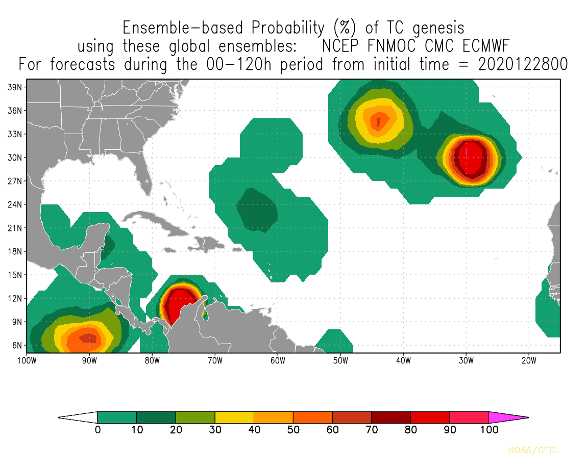 Invest 90L Spaghetti Models / Invest 90L 2020 Hurricane Season Track